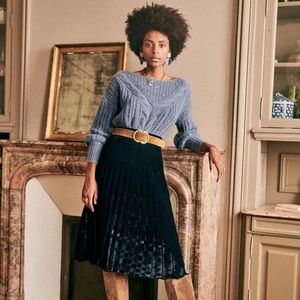 Sezane Dino Midi Skirt